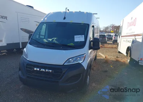 2023 Ram Promaster 3500 Cargo Van High Roof 159 Wb Ext z USA, uszkodzony, nr VIN 3C6MRVJG0PE507795